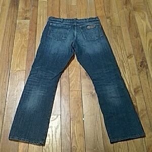 Wrangler Dark Blue Bootcut Jeans